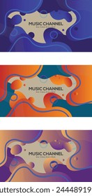 Banner Design Musical Vector File