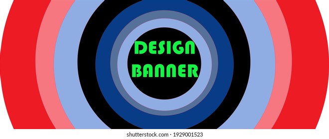 banner design in retro style. Colorful. Suitable for printing, banners, stickers, wallpapers, presentations, web, editing and more.