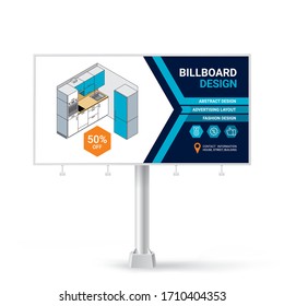 Banner design. Sale promotion banner design. Vector symbol. Billboard creative design.