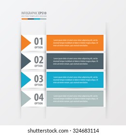 banner design set  Orange , blue, gray color