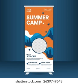 Banner Design for Summer Camp Event