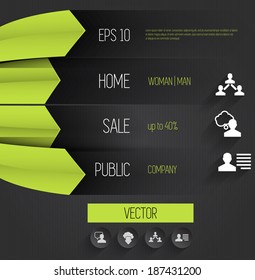 Plantilla de diseño de banners