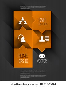 Plantilla de diseño de banners