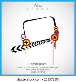 Banner design template