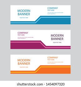 banner design template for advertising, simple very easy to use for company or business.