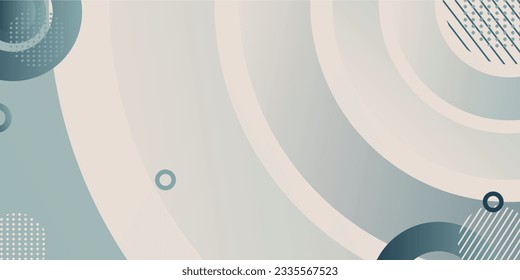 Plantilla de diseño de pancartas. diseño de fondo abstracto de círculo, listo para usar. 