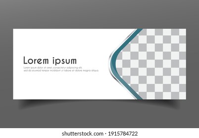 Banner-Design-Vorlage waagerecht v1