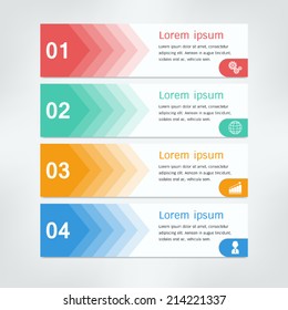 banner design template infographics