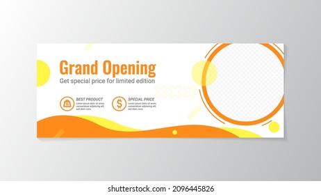 Banner design template for promotion your product