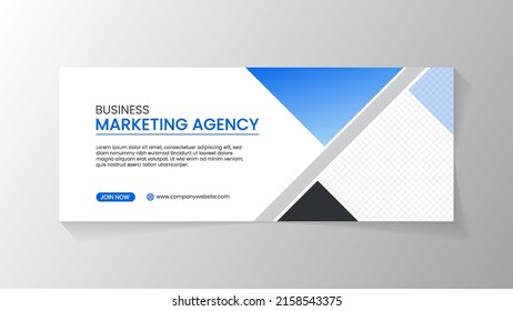 Banner design template for promotion your business product. Modern and minimalist style design