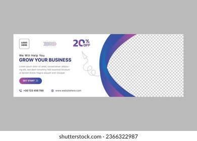 Banner Design Template , Social Media Banner Design.