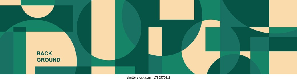 Banner Design Template for Web. Trendy Abstract Color Polygon Vector Illustration Collage with Typography for Cover, book, social media story, and Page Layout Design.