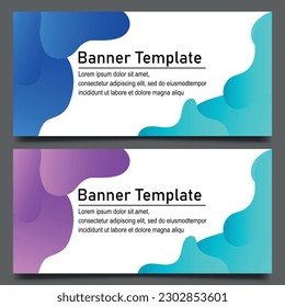banner design templates set. abstract web banner design. Abstract banner design web template web banner. Header, landing page web design elements.