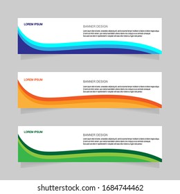 Banner design vector abstract background