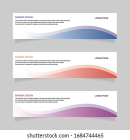 Banner design vector abstract background