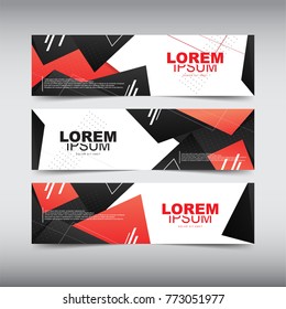 Banner design vector background