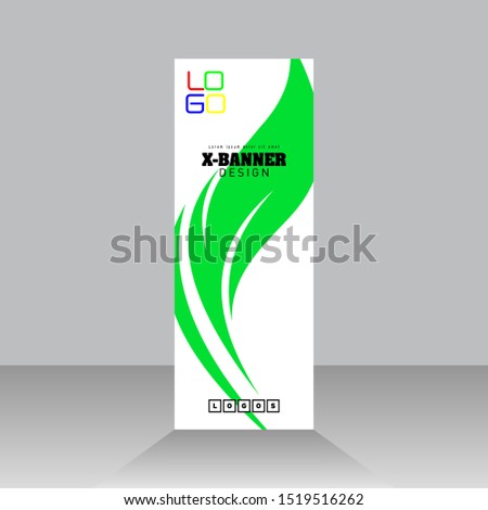 banner design with vector illustration of a feather that forms the wings of a bird - vector