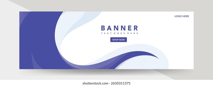 Banner design vector templates, corporate and business banner, Website or blog headers, Social media banner.