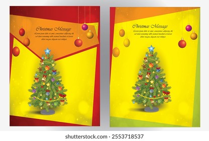 Banner design, x-mas banner, festoon design