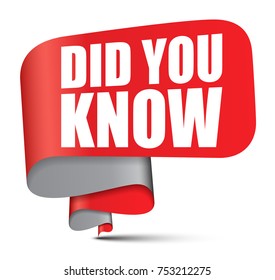 banner did you know