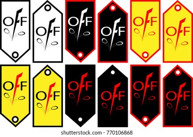 banner discounts with a drop in prices discounts logo