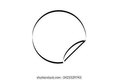 banner. doodle. vintage style. pattern. on a white background. vector. for the inscription. black lines.	