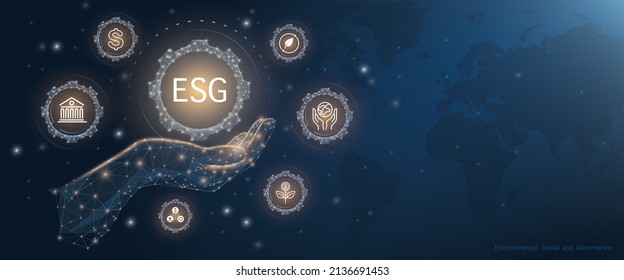 Banner ESG - Environmental, Social and Corporate Governance The information banner calls to remembrance this company's contribution to environmental and social issues.