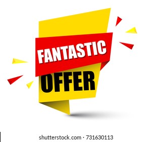 banner fantastic offer