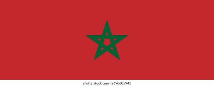 Bandeira do Marrocos 