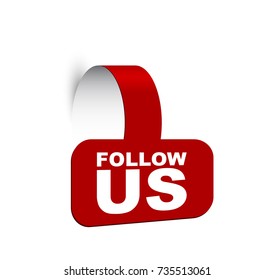 banner follow us