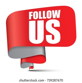 banner follow us