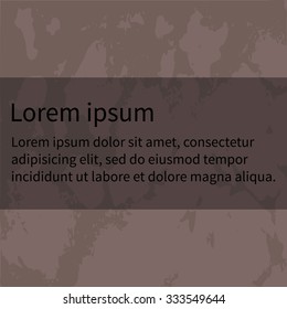 Banner in the form of texture background - vector EPS10
