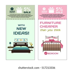 Banner furniture sale advertisement flayers
