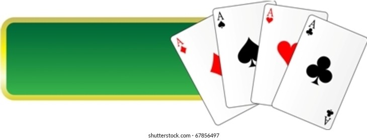 banner gambling cards casino  eps10