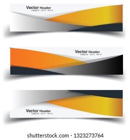 banner geometric vector eps 10