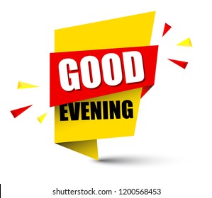 banner good evening