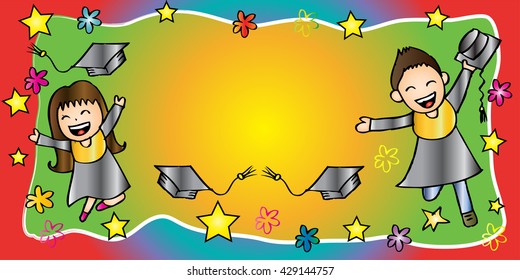 Banner Graduation Kids