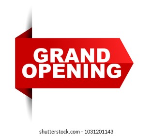 banner grand opening
