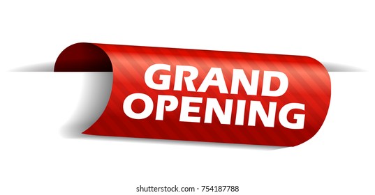 banner grand opening