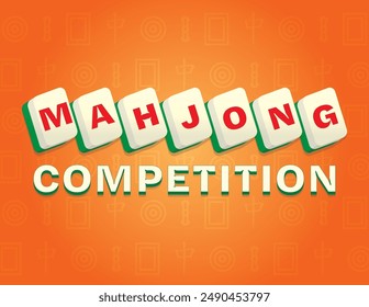 Banner Grafik für Mahjong Wettbewerb