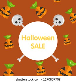 Banner Halloween candy