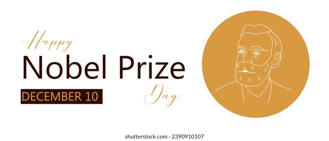 Banner for Happy Nobel Prize Day (December, 10)