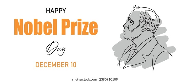 Banner for Happy Nobel Prize Day