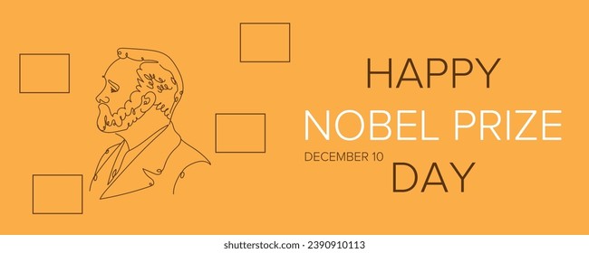 Banner for Happy Nobel Prize Day