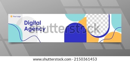 Banner, header, cover design with balloon concept