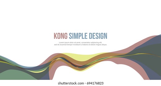 Banner header website abstract modern design