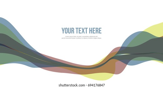 Banner header website abstract style collection