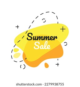 Hot summer sale.ai Royalty Free Stock SVG Vector and Clip Art