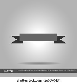 banner icon vector illustration eps10 