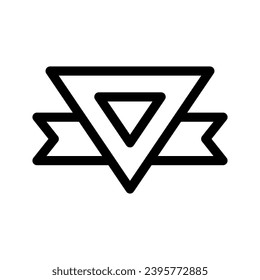 Banner Icon Vector Symbol Design Illustration